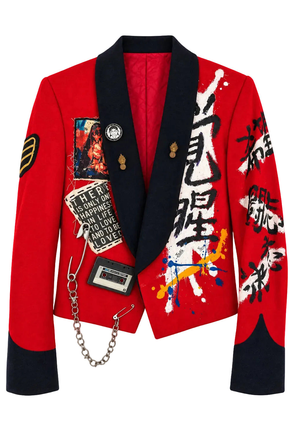 Lady Diana Velvet Art Jacket