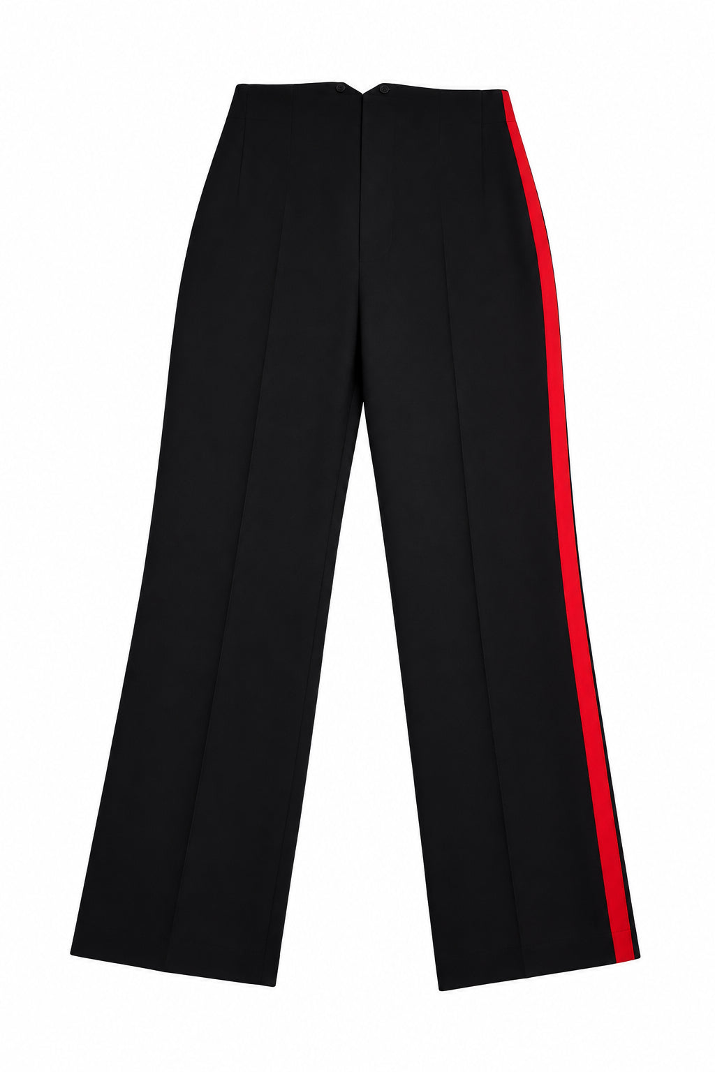 Barek Neverlandess London streetwear - "Lady Diana" Hand-Painted Trousers unique designer fashion artwork