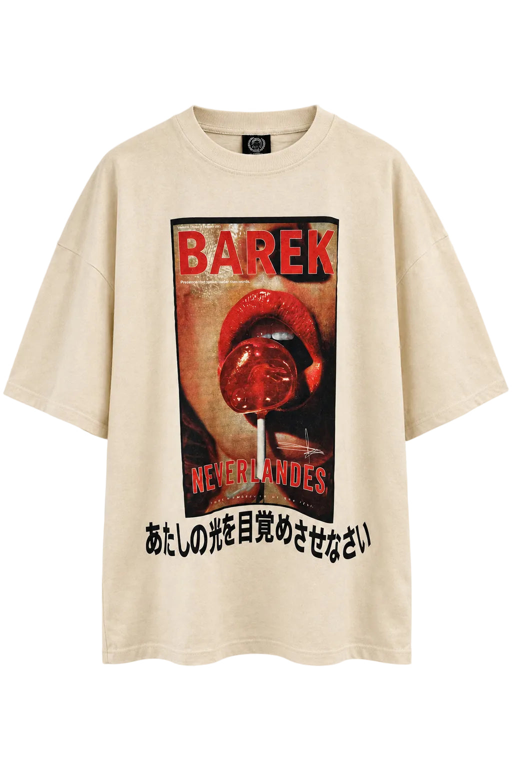 Barek Neverlandess London streetwear - Oversized T-shirt | Limited Edition unique designer fashion artwork