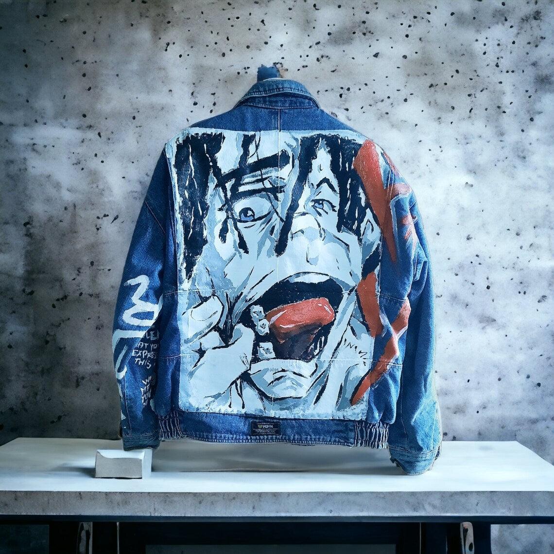 “Hope & Freedom” Customized Denim Jacket