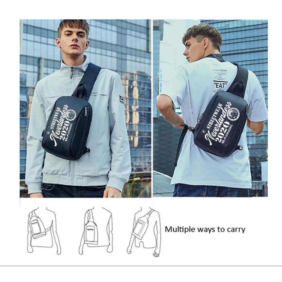 Waterproof Crossbody Bag Connected & Street-Ready