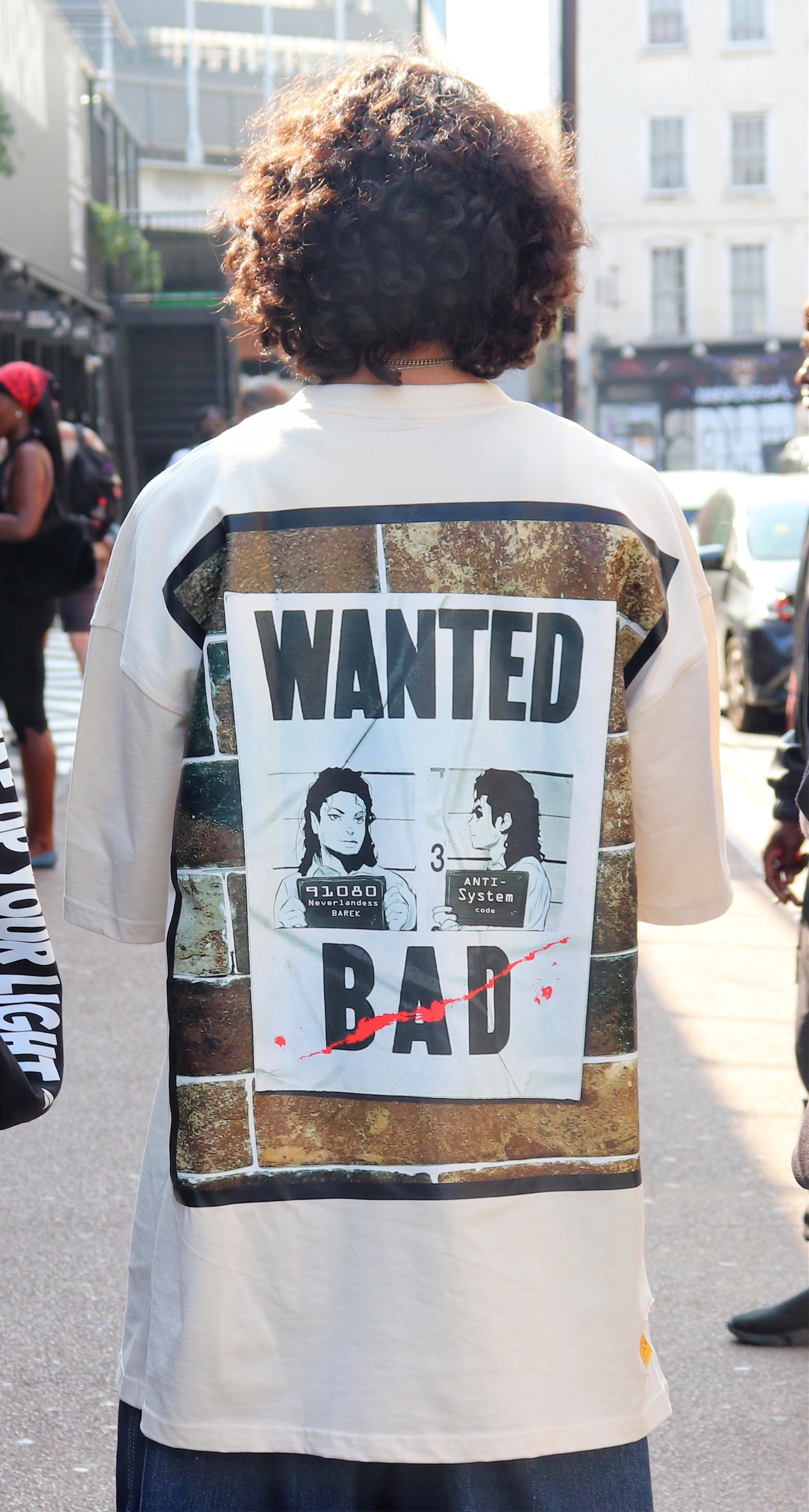 Oversized Sand T-shirt Cream color Edition