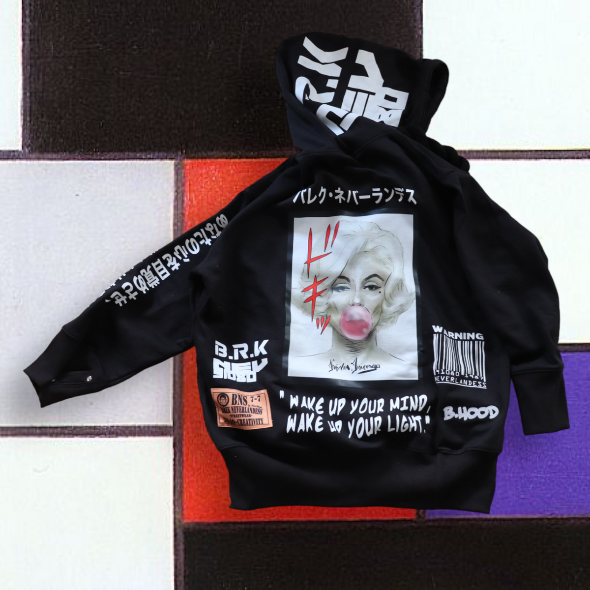 "Big Hood" 2.0 Oversized Black Hoodie