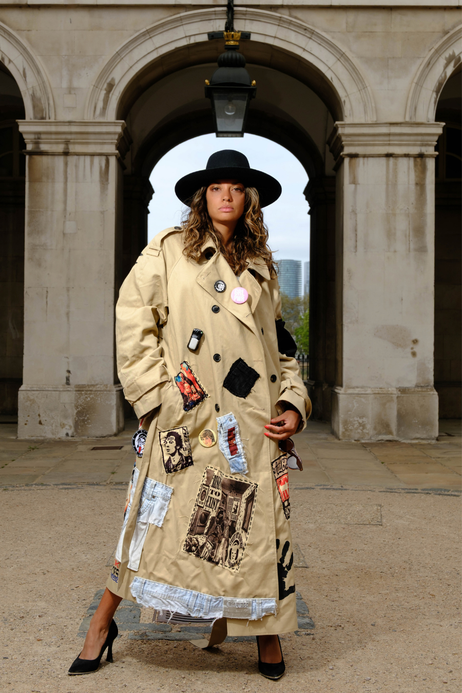 CUSTOMIZED OVERSIZED TRENCH COAT