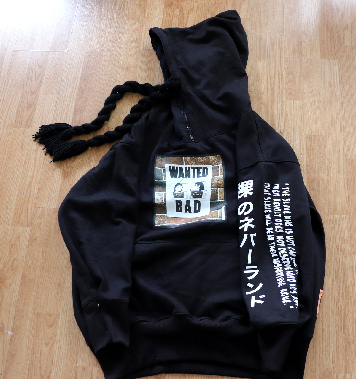 “Big Hood” 1.0 Oversized Black Hoodie