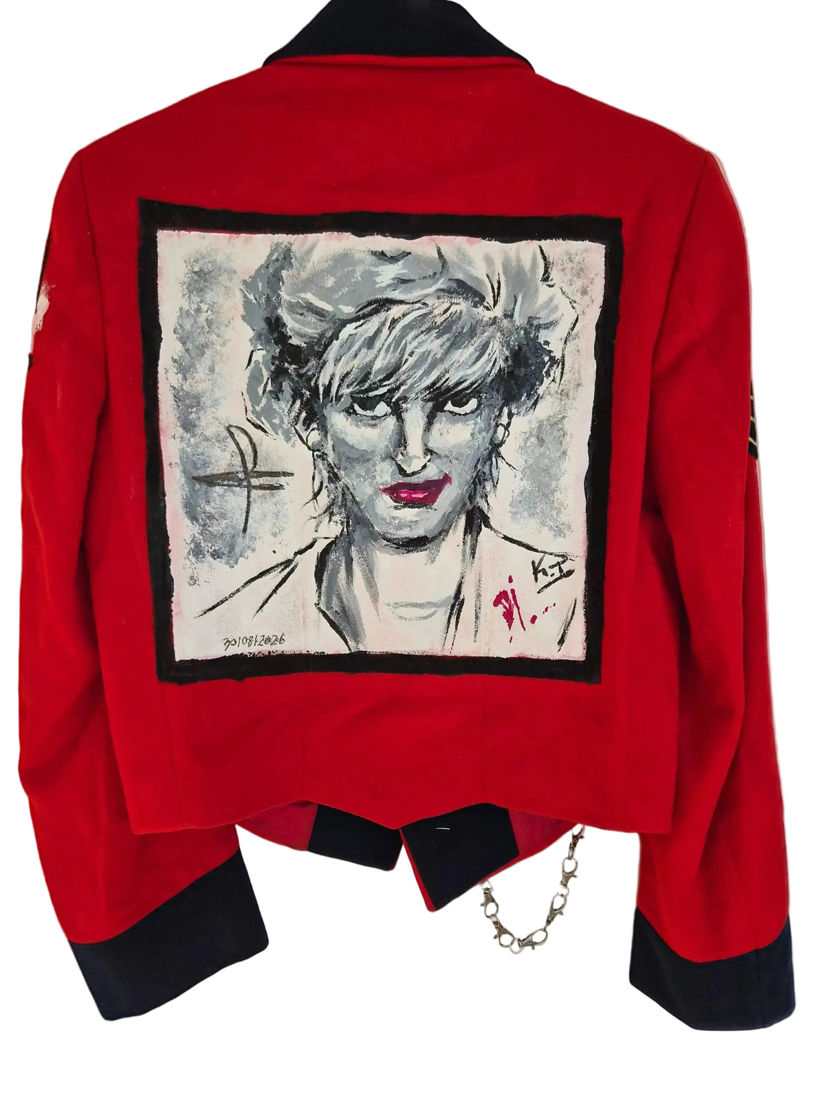 Lady Diana Velvet Art Jacket