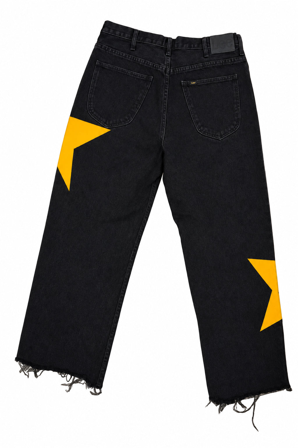 Hand-Painted Customized Lee Jeans