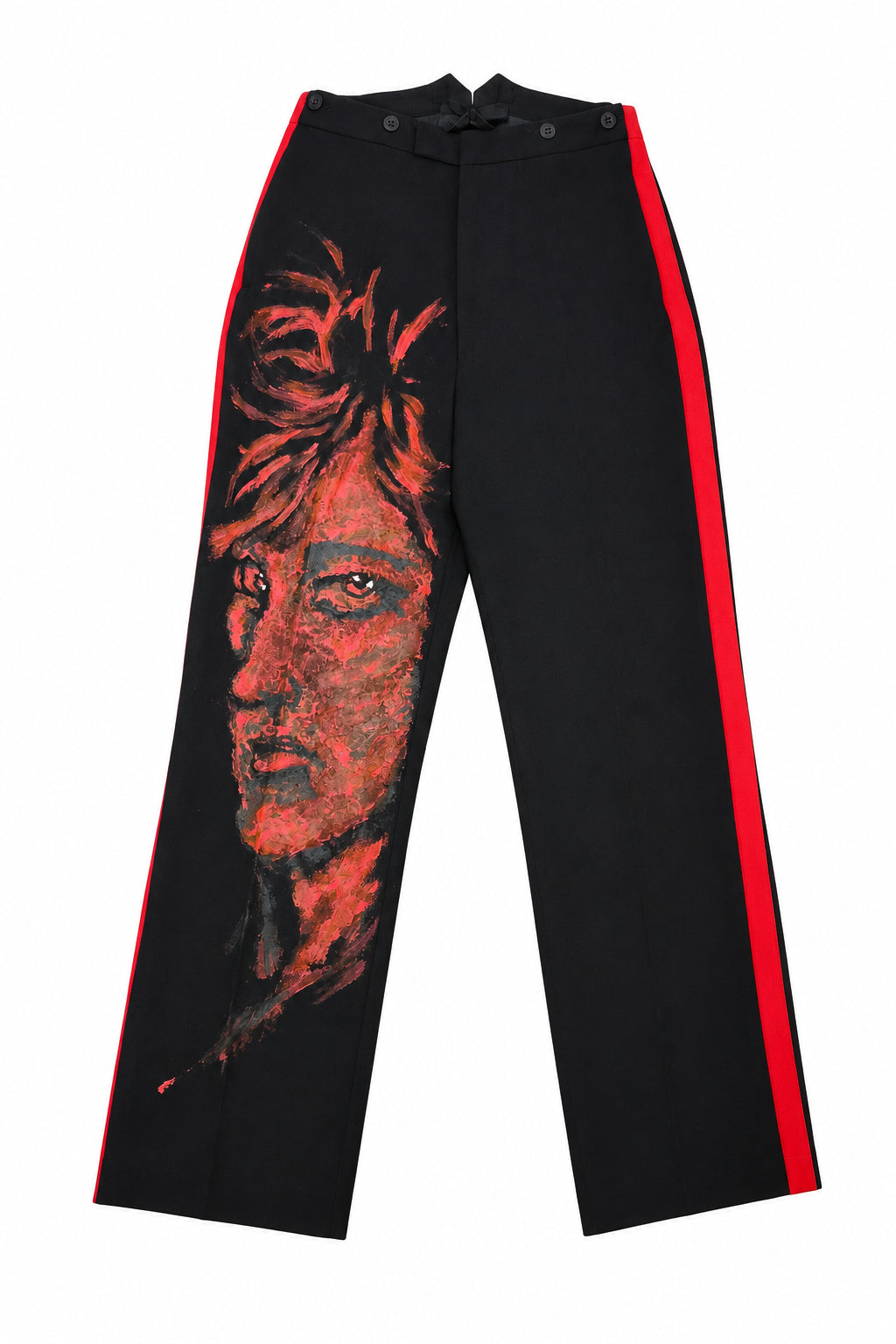 "Lady Diana" Hand-Painted Trousers