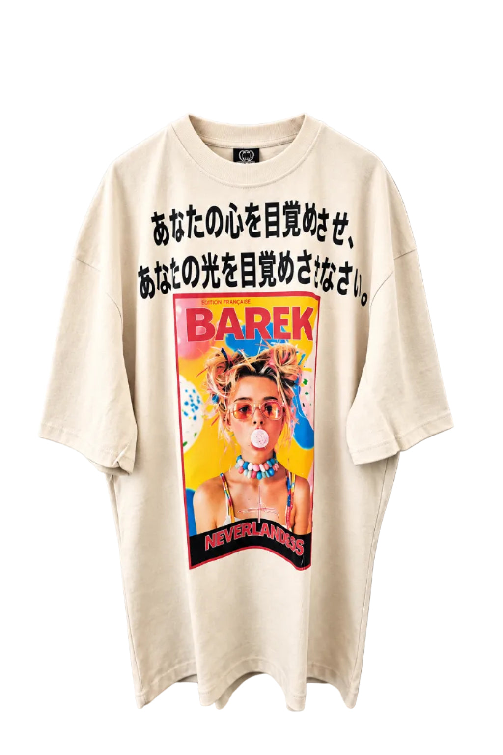 Barek Neverlandess London streetwear - Oversized T-Shirt | Limited Edition unique designer fashion artwork
