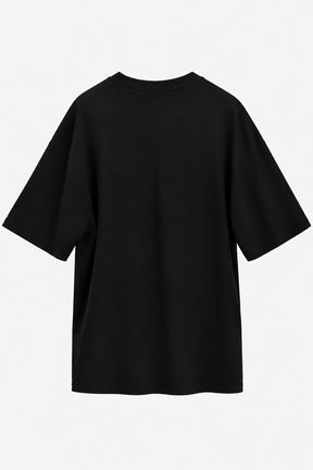 Barek Neverlandess London streetwear - Oversized Black T-shirt Awaken Edition unique designer fashion artwork