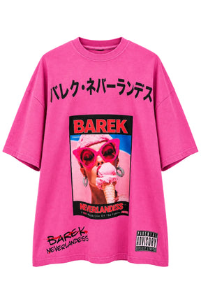 Barek Neverlandess London streetwear - Oversized T-Shirt | Limited Edition unique designer fashion artwork