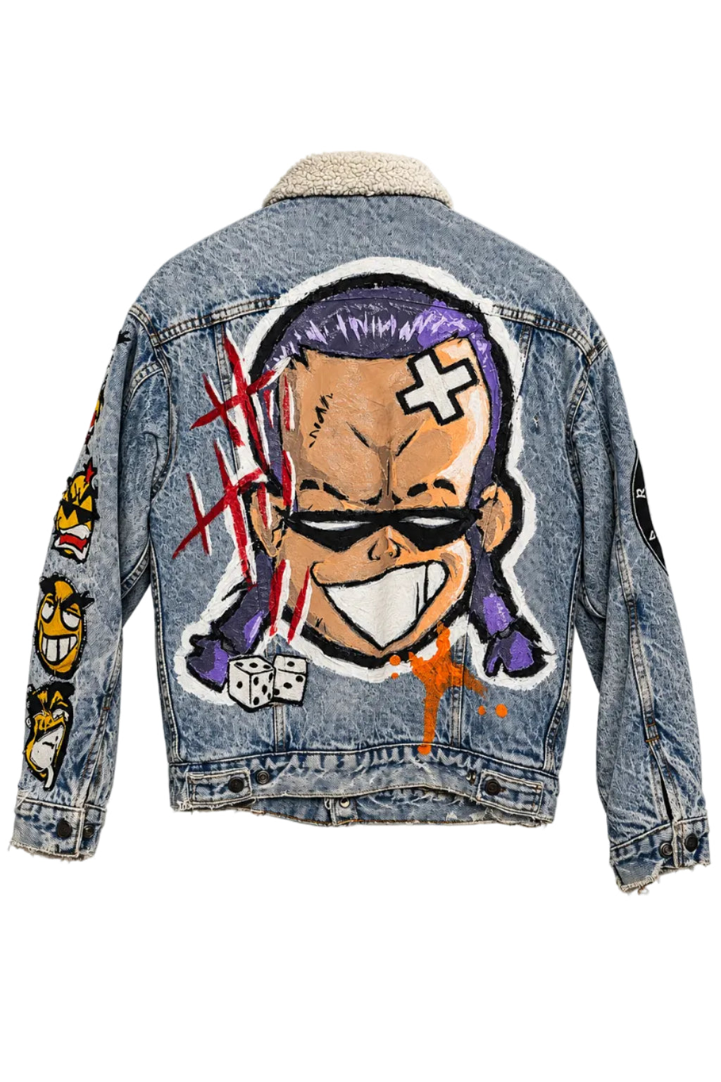 "Sneaky Guy" Customized Jacket – Levi’s Made in USA (One of One)