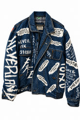 “Hope & Freedom” Customized Denim Jacket