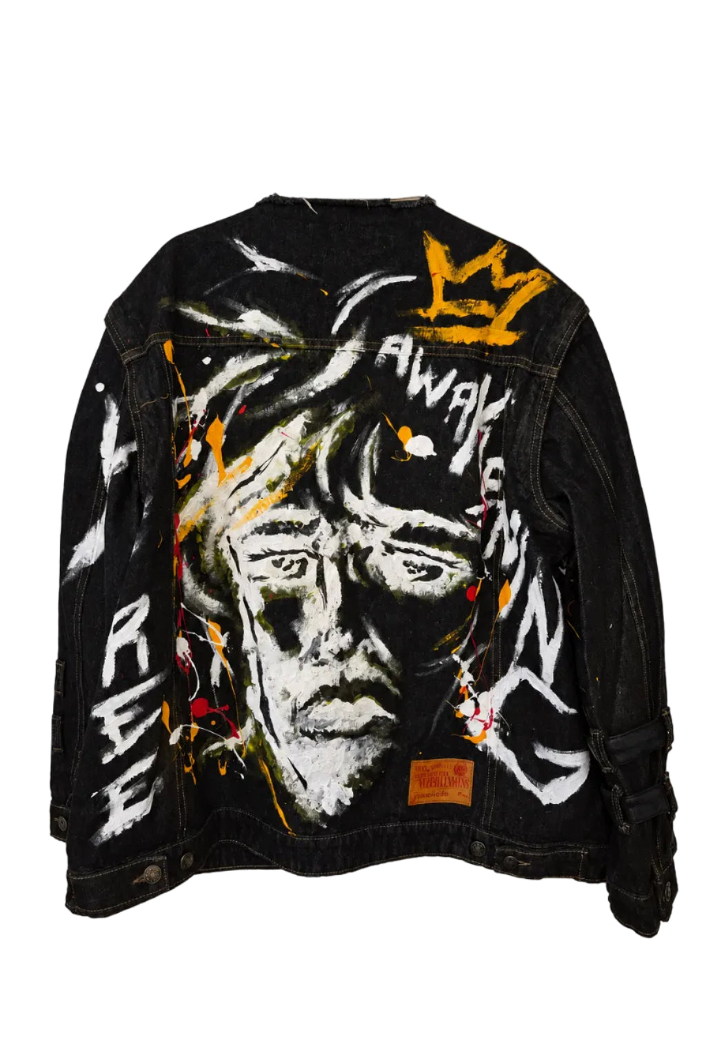 "Urban Ghost" Denim Jacket Oversized