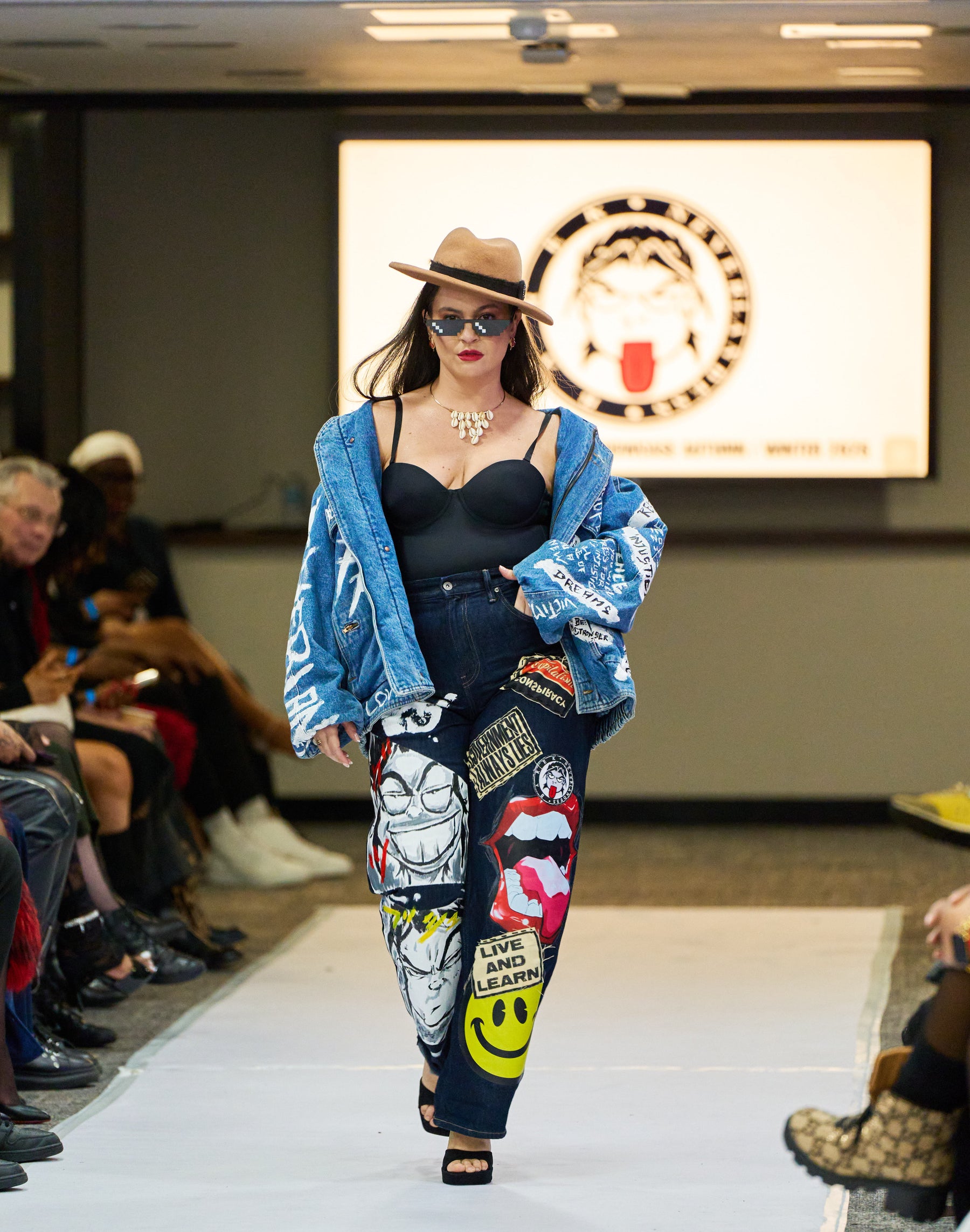 “Hope & Freedom” Customized Denim Jacket