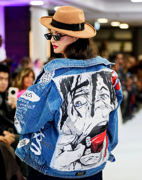 “Hope & Freedom” Customized Denim Jacket