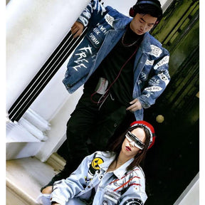 “Hope & Freedom” Customized Denim Jacket