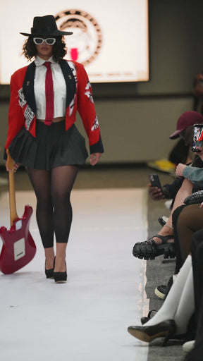 Lady Diana Customized Red Velvet Jacket