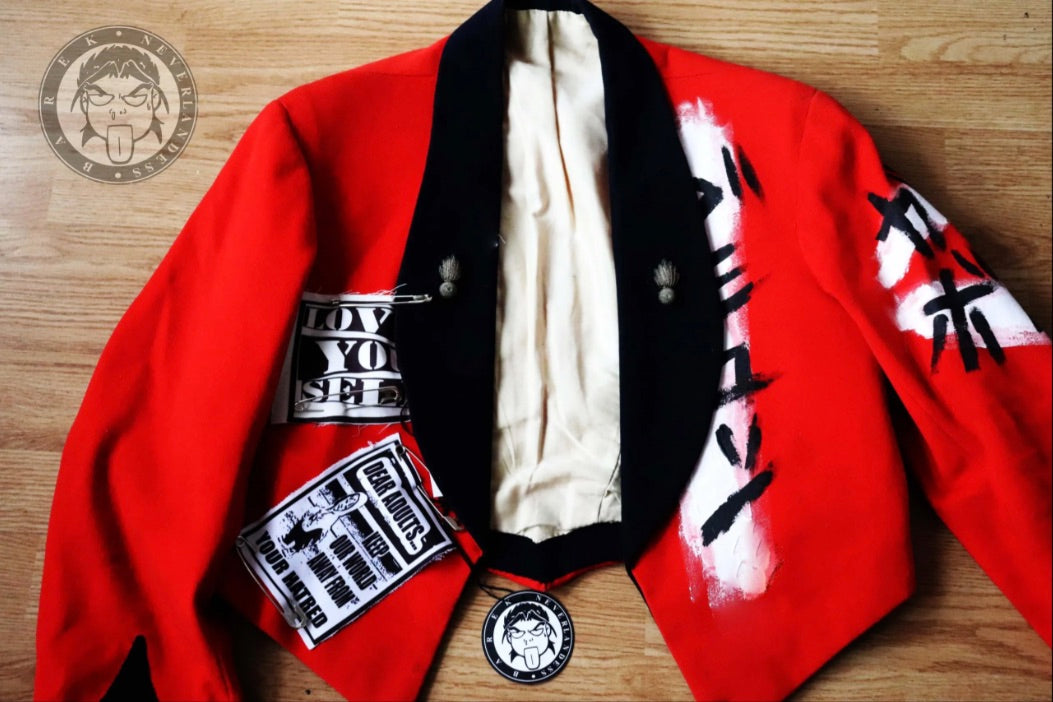 red jacket customize Barek Neverlandess L. DIANA